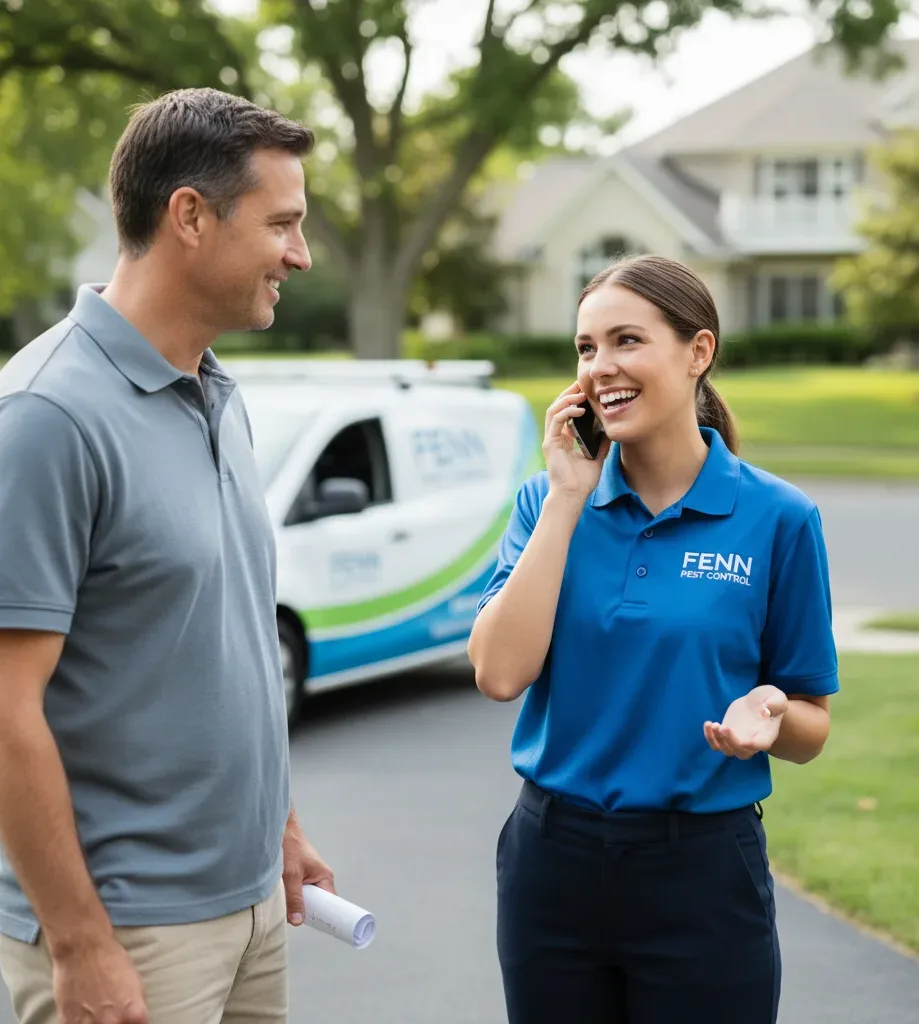 Fenn Pest Control customer support in Helmetta